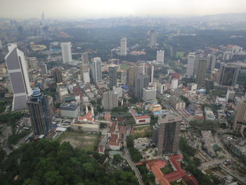 Aerial view of cityscape