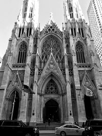 Low angle view of cathedral