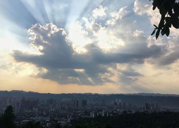 Cityscape against sky