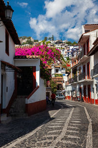 Beautiful colonial magical town of taxco de alarcon located in the mexican state of guerrero. 