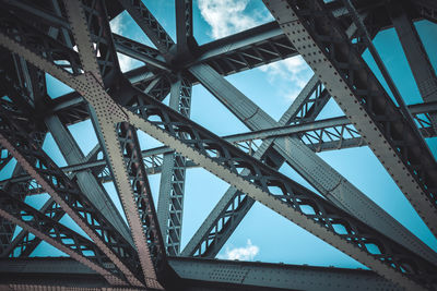 Low angle view of bridge