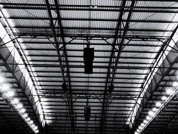 Low angle view of ceiling