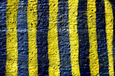 Full frame shot of yellow pattern