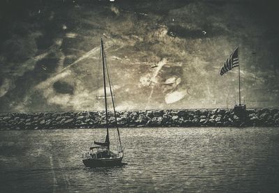 View of water in water