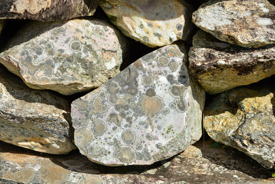 Full frame shot of rocks