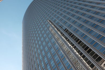 Low angle view of skyscraper