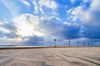 Scenic view of cloudy sky
