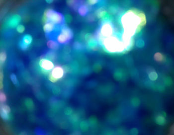 Defocused lights at night