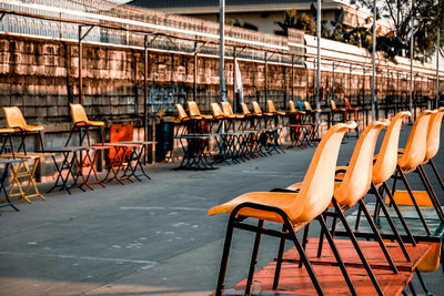 Orderly chair and table