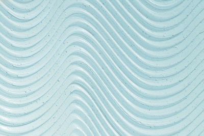 Close-up texture of blue moisturizing cream. skin care product background. face mask