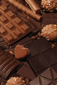 Close-up of food on table