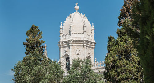 Low angle view of historical building against sky