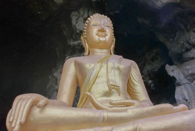 Statue of buddha in temple