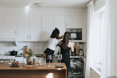 Women in kitchen