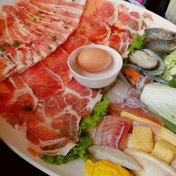 Close-up of food on plate