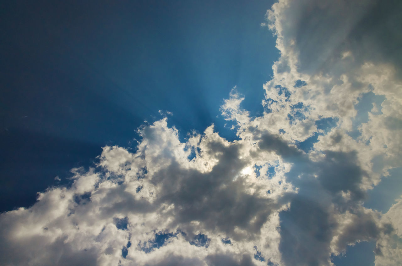 LOW ANGLE VIEW OF CLOUDSCAPE