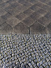 Full frame shot of paving stone