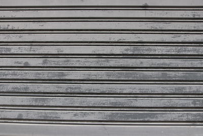 Full frame shot of shutter