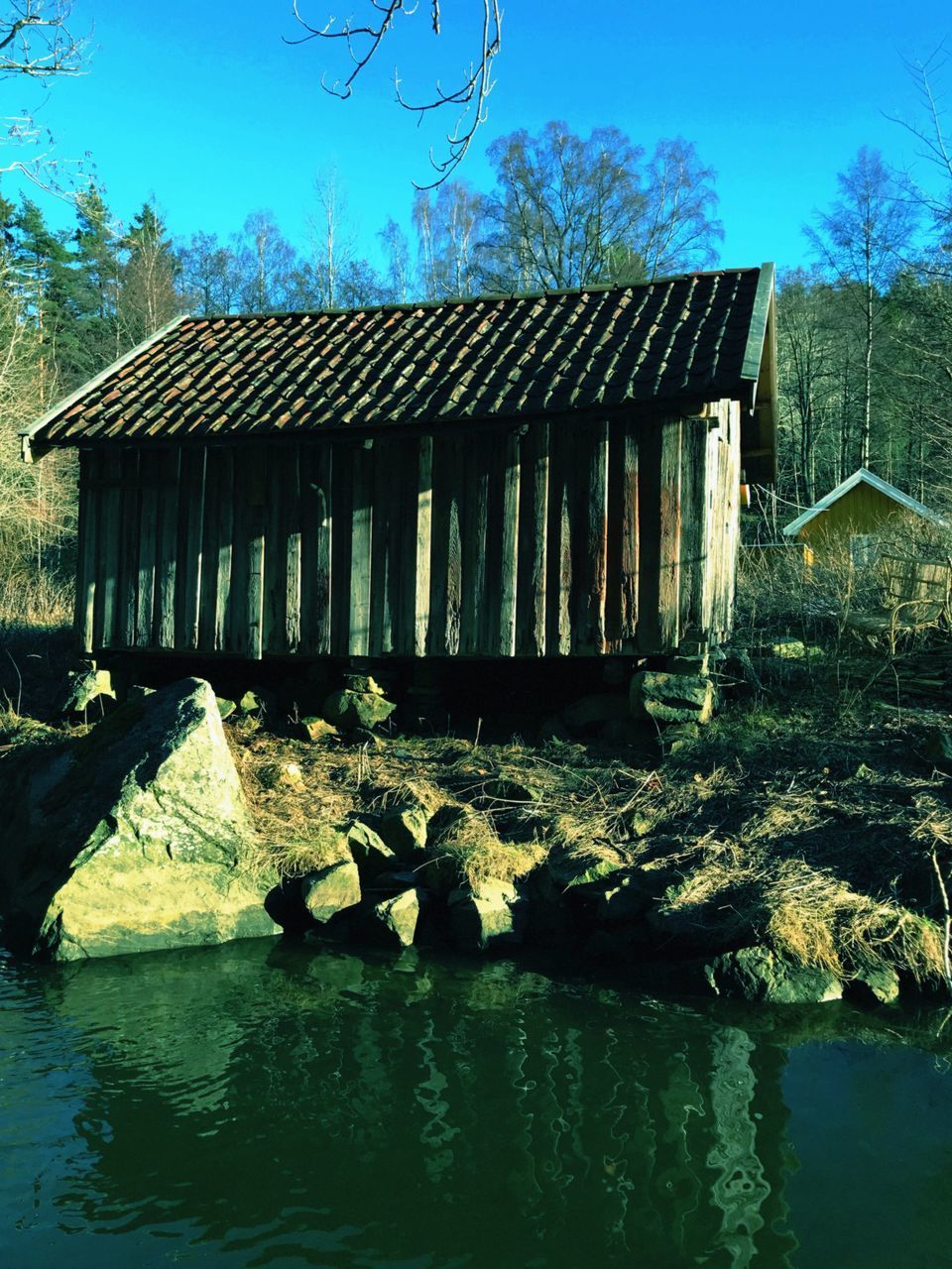 VIEW OF A LAKE