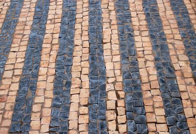 Full frame shot of tiled floor