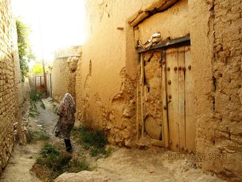 View of old building