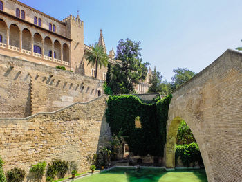 Old ruins of building