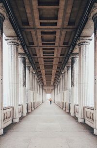 Corridor of building