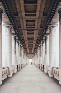 Corridor of building