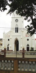 Facade of building