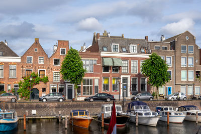 Boats in canal