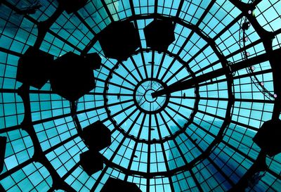 Low angle view of ceiling