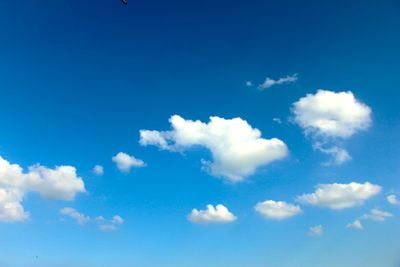 Full frame shot of blue sky