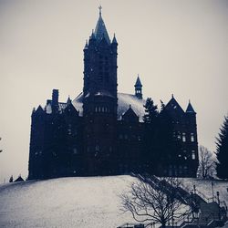 Clock tower against sky