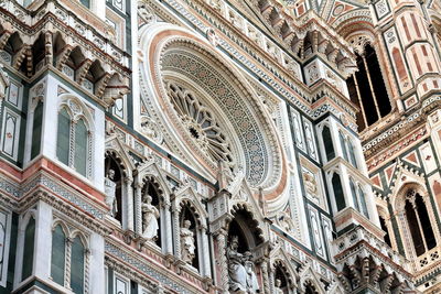 Low angle view of duomo santa maria del fiore