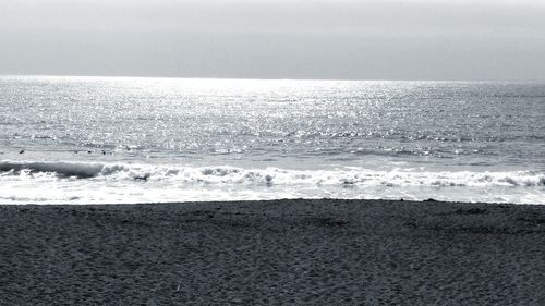 Scenic view of beach