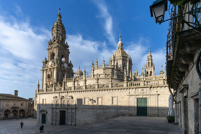 Low angle view of cathedral against sky