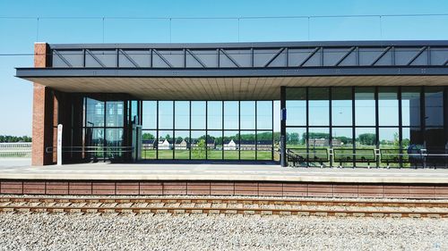 Built structure against blue sky