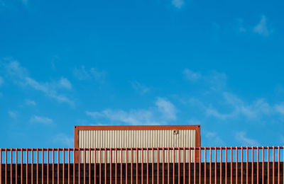 Low angle view of building against sky