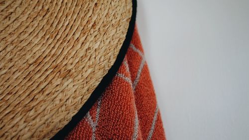 Close-up of hat
