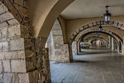 Corridor of building