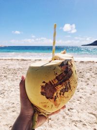 Rum and coconut water
