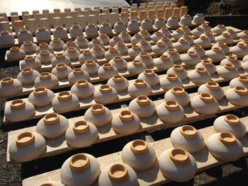 large group of objects