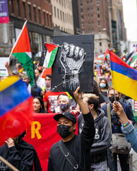 Group of people on the street