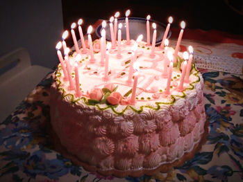 Close-up of cake