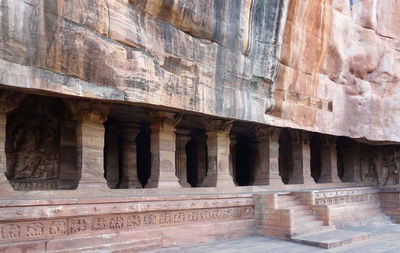 Low angle view of historical building