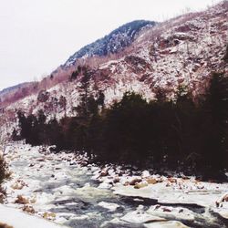 Scenic view of mountains
