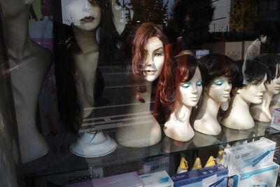 Group of people in store for sale