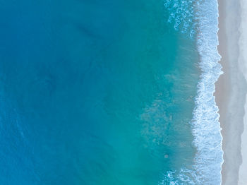 Aerial view of beach