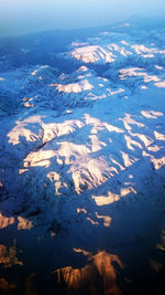 Aerial view of landscape