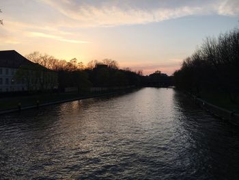 River with buildings in background